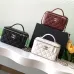 1Chanel 21A Pink Small Vanity With Chain Top Handle Logo #A50938