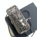 14Chanel Birdcage minaudiere, Silver-tone metal &amp; strass, silvery &amp; crystal #A49171