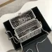 8Chanel Birdcage minaudiere, Silver-tone metal &amp; strass, silvery &amp; crystal #A49171