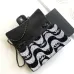 9Chanel Black And White Sequin Graffiti Logo Medium Classic #A49169