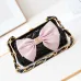 16Chanel Evening Bag Bowknot Clutch Crossbody Handbag for Women, Genuine Leather #A49190