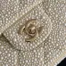 27Chanel Evening bag, Strass, silver-tone metal #A50046