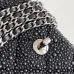 6Chanel Evening bag, Strass, silver-tone metal #A50046
