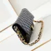 3Chanel Lambskin Clutch Bag Rectangle Crossbody Gold-Tone Hardware Designer Handbag  #A49222