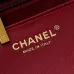 8Chanel Lambskin Clutch Bag Rectangle Crossbody Gold-Tone Hardware Designer Handbag  #A49222