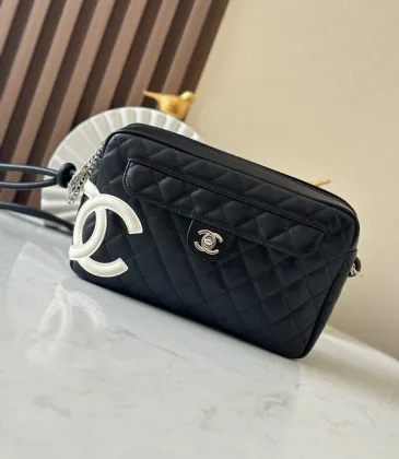 Chanel Ligne Cambon Camera Bag - Black Shoulder Bags #A49788