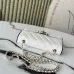 9Chanel Mini flap bag, Lambskin &amp; gold-tone metal, white &amp; black  #A49398