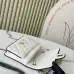 10Chanel Mini flap bag, Lambskin &amp; gold-tone metal, white &amp; black  #A49398