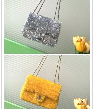 Chanel Sequin New Mini Flap Bag - Metallic Shoulder Bags #A49789
