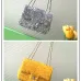 1Chanel Sequin New Mini Flap Bag - Metallic Shoulder Bags #A49789