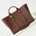 6Chanel Shopping bag, Canvas &amp; gold-tone metal Brown #A49187