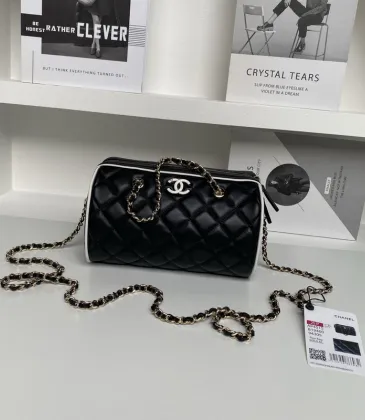 Chanel Shoulder Bag Bowling Series Size:11.5×18.5×11cm #A48007