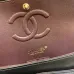 8Chanel Women's cross-body bag in black Top grade version lambskin classic flap top quality #999925121