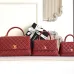 113Chanel shoulder bags Black/White/Red/Pink #A47935