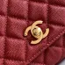 119Chanel shoulder bags Black/White/Red/Pink #A47935