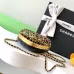 6NIB 23S Chanel Caged Heart Minaudière Evening Clutch Bag Gold Black #A49201