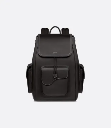 DIOR GENUINE Mens Calfskin Saddle Backpack #A50067