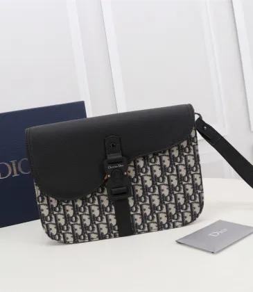 Dior A4 Pouch Clutch with OBLIQUE Saddle Design #A50082