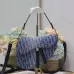 8Dior AAA+MINI SADDLE BAG WITH STRAP 1:1 Original Quality #A39409