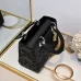 6Dior Bag Graphic Cannage Calfskin Black/White #A48775