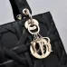 12Dior Bag Graphic Cannage Calfskin Black/White #A48775