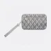 13Dior Black CD Diamond Coated Canvas and Leather Toiletry #A50083