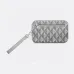 15Dior Black CD Diamond Coated Canvas and Leather Toiletry #A50083