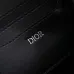 16Dior Black CD Diamond Coated Canvas and Leather Toiletry #A50083