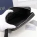 17Dior Black CD Diamond Coated Canvas and Leather Toiletry #A50083