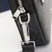 18Dior Black CD Diamond Coated Canvas and Leather Toiletry #A50083
