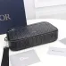 19Dior Black CD Diamond Coated Canvas and Leather Toiletry #A50083