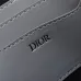 3Dior Black CD Diamond Coated Canvas and Leather Toiletry #A50083