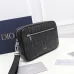 23Dior Black CD Diamond Coated Canvas and Leather Toiletry #A50083