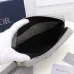 4Dior Black CD Diamond Coated Canvas and Leather Toiletry #A50083