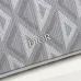 6Dior Black CD Diamond Coated Canvas and Leather Toiletry #A50083