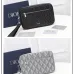 1Dior Black CD Diamond Coated Canvas and Leather Toiletry #A50083