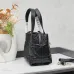 3Dior Black Quilted Leather Tote Bag #A45652