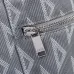 22Dior CD Diamond Rider backpack 1:1 original Quality Gray/Black #999934425