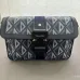 20Dior Oblique Canvas Saddle Bag #A45651