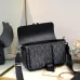 7Dior Oblique Canvas Saddle Bag #A45651