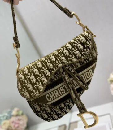 Dior Oblique Saddle Bag #999914675