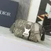 12Dior Olive Green Diamond Coated Canvas and Leather #A50081