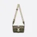 5Dior Olive Green Diamond Coated Canvas and Leather #A50081