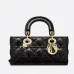 1Dior SMALL LADY D-JOY BAG Black #A22913