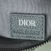 11Dior Saddle Bag Black Galaxy Cross Bag #A50069