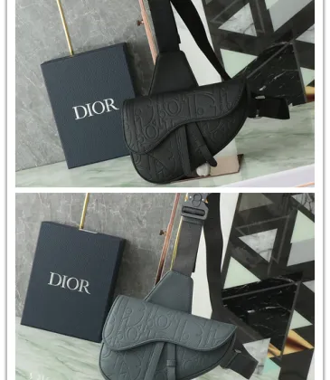 Dior Saddle Bag Black Galaxy Cross Bag #A50069
