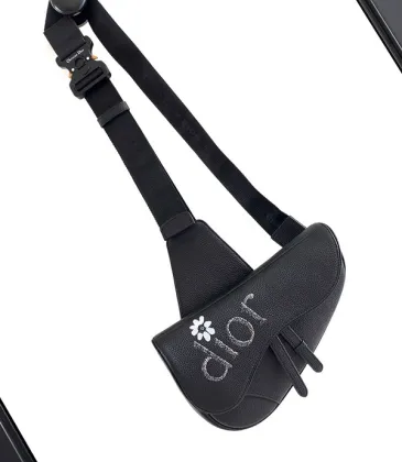 Dior Saddle Bag Black Galaxy Cross Bag #A50070