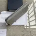 5Dior Wallet Leather Gray Oblique Galaxy Long Zip Wallet #A50110