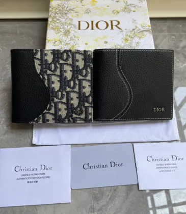 Dior Wallet Size:11.5×9.5×3cm #A48349
