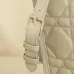 8Medium Dior Book Tote Black Macrocannage Calfskin #A50088
